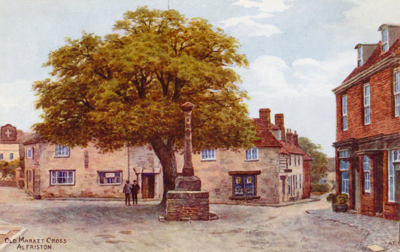 Old Market Cross, Alfriston de Alfred Robert Quinton