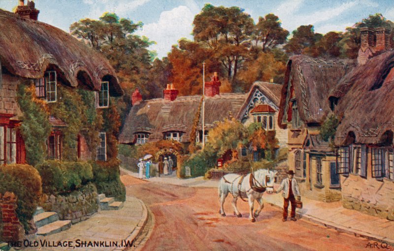 Vila Velha, Shanklin, Ilha de Wight de Alfred Robert Quinton