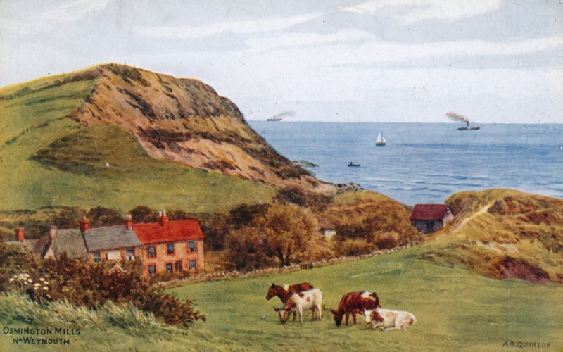 Osmington Mills, Nr Weymouth de Alfred Robert Quinton