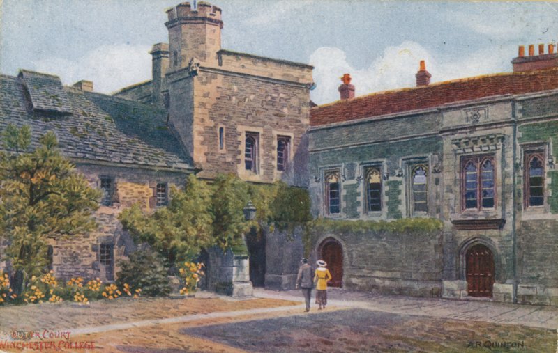 Corte Externa, Winchester College de Alfred Robert Quinton