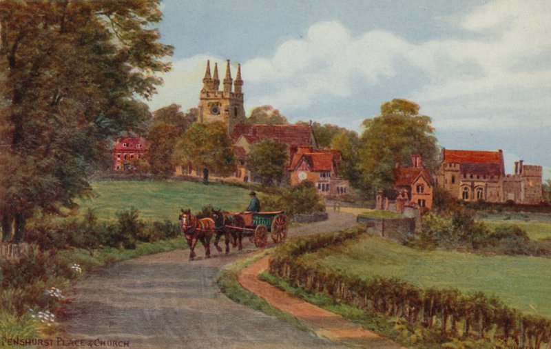 Penshurst Place e Igreja de Alfred Robert Quinton