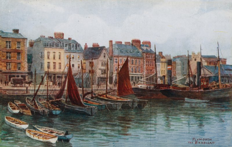 Plymouth, o Barbican de Alfred Robert Quinton