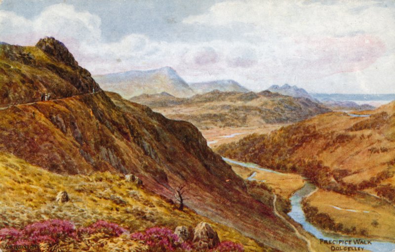 Caminhada de Precipício, Dolgelley de Alfred Robert Quinton