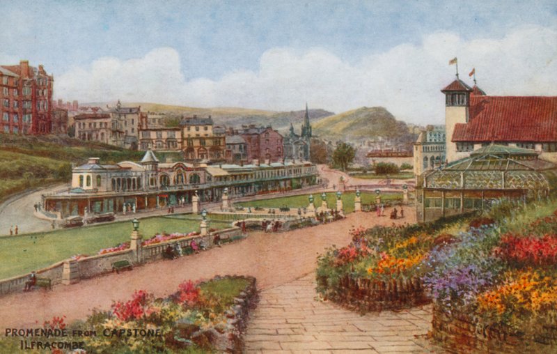 Promenade de Capstone, Ilfracombe de Alfred Robert Quinton