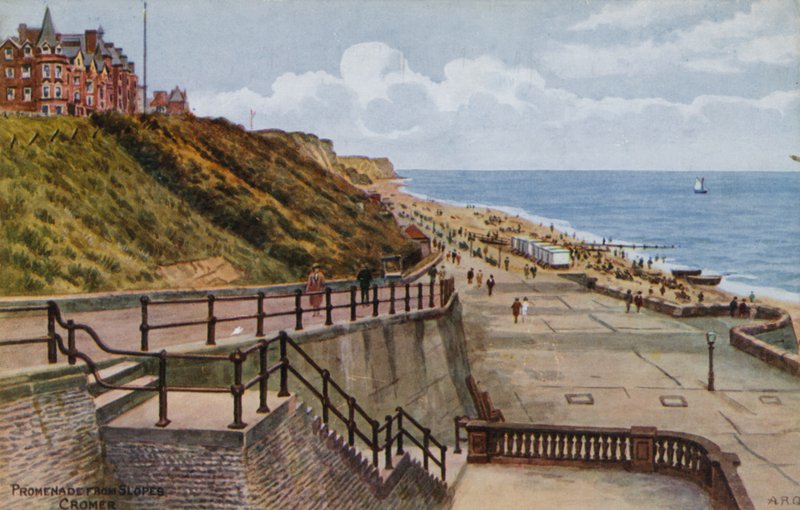 Promenade das encostas, Cromer de Alfred Robert Quinton