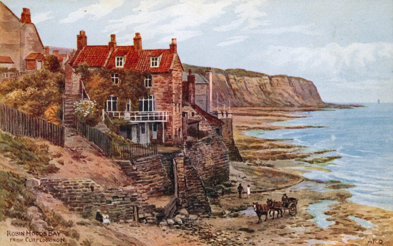 Baía de Robin Hood, de Cliff Procurando N de Alfred Robert Quinton