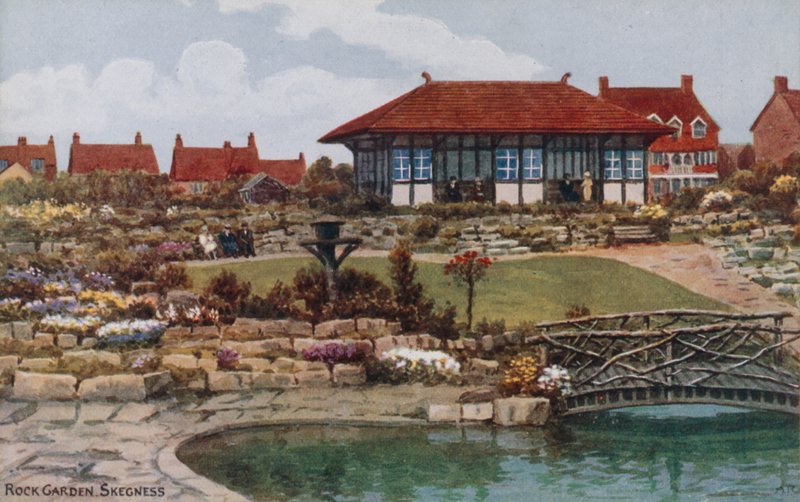 Jardim de rochas, Skegness de Alfred Robert Quinton