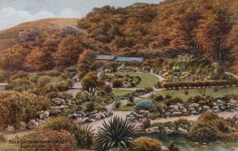Jardins rocha, vale feliz, Llandudno de Alfred Robert Quinton