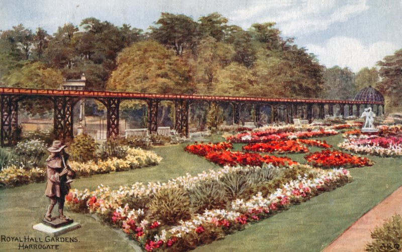Jardins do Royal Hall, Harrogate de Alfred Robert Quinton