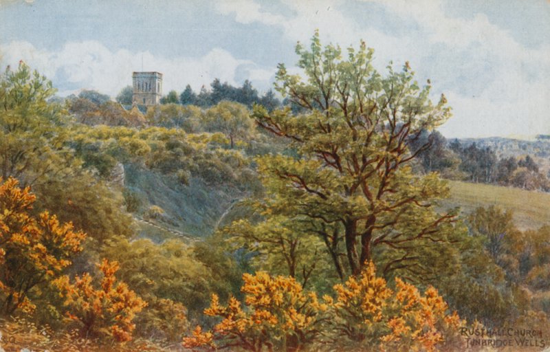 Igreja de Rusthall, Tunbridge Wells de Alfred Robert Quinton