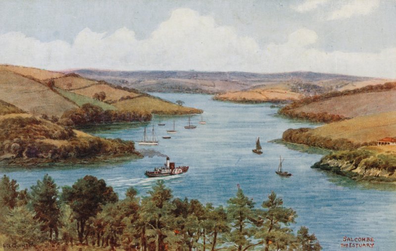 Salcombe, o estuário de Alfred Robert Quinton