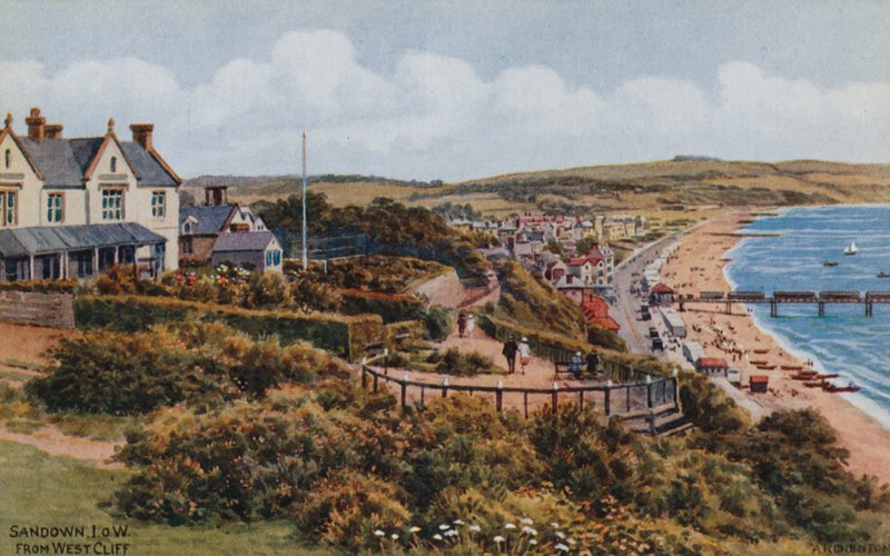 Sandown, IOW, de West Cliff de Alfred Robert Quinton