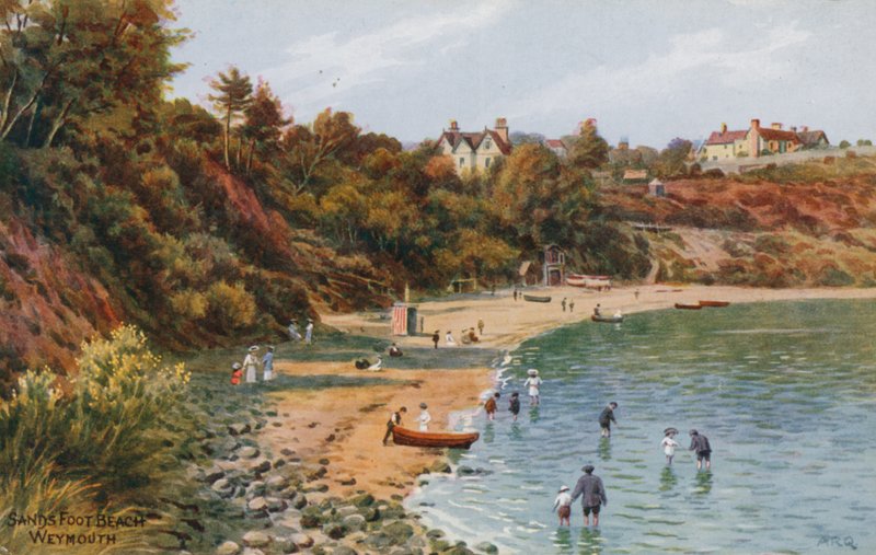 Praia do pé das areias, Weymouth de Alfred Robert Quinton