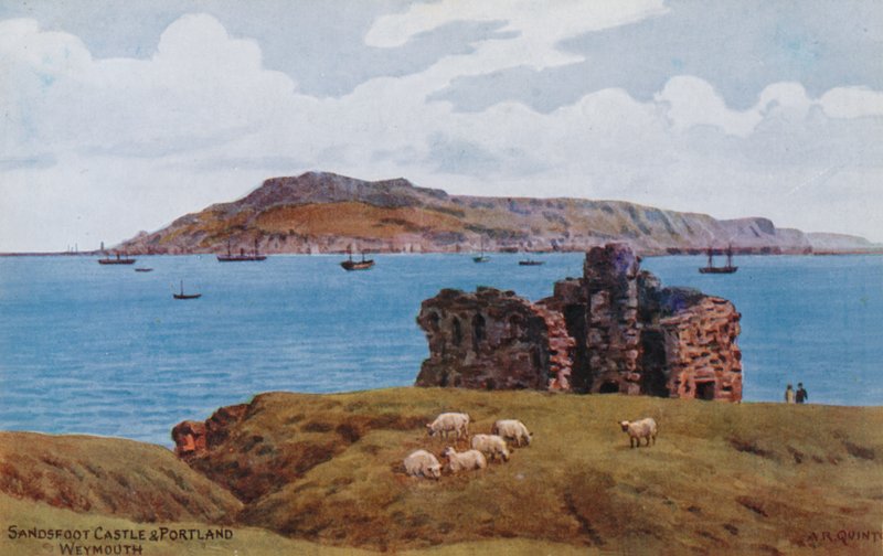 Castelo de Sandsfoot e Portland, Weymouth de Alfred Robert Quinton