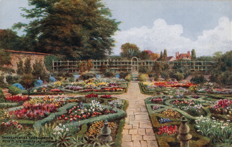 Nó de Shakespeare, Novo Lugar, Stratford-on-Avon de Alfred Robert Quinton