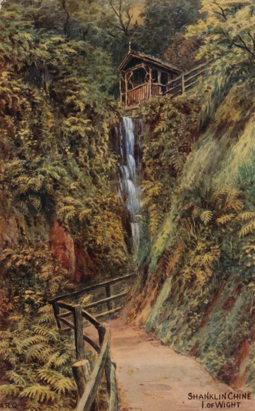 Shanklin Chine, Ilha de Wight de Alfred Robert Quinton