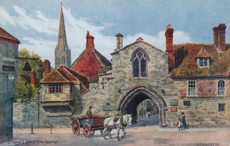 Portão de St Ann, Salisbury de Alfred Robert Quinton