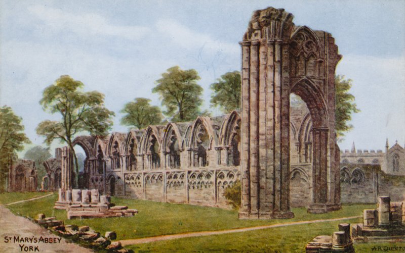 Abadia de Santa Maria, York de Alfred Robert Quinton