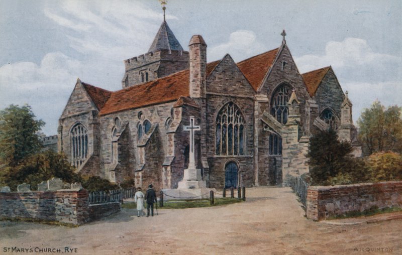 Igreja de Santa Maria, centeio de Alfred Robert Quinton
