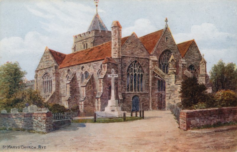 Igreja de St Marys, centeio de Alfred Robert Quinton
