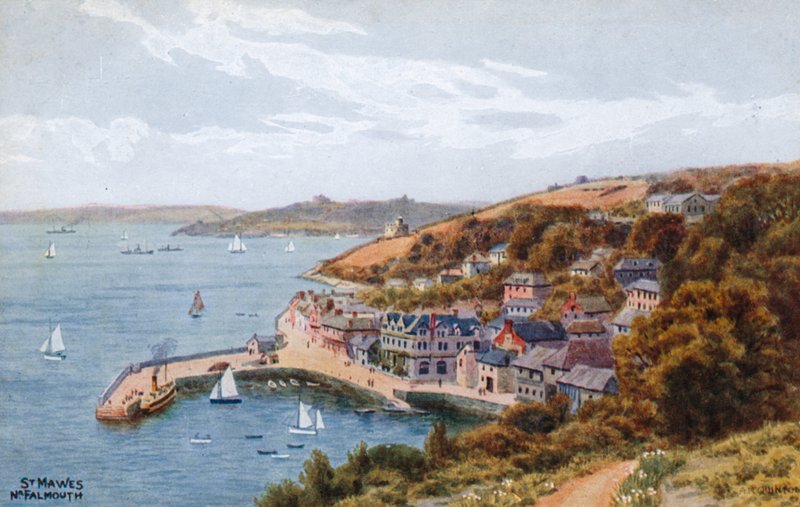 St Mawes, Nr. Falmouth de Alfred Robert Quinton