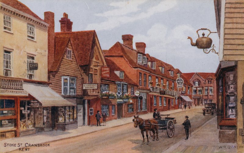 Stone St Cranbrook, Kent de Alfred Robert Quinton
