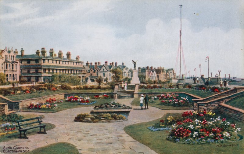 Jardins Afundados, Clacton-on-Sea de Alfred Robert Quinton