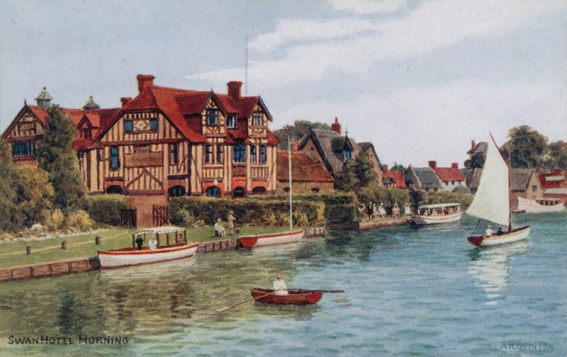 Swan Hotel, Horning de Alfred Robert Quinton