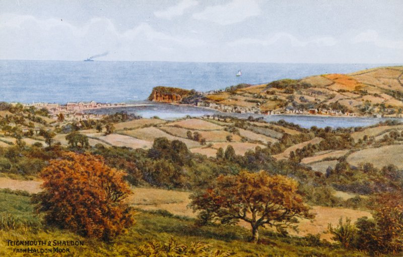 Teignmouth e Shaldon, de Haldon Moor de Alfred Robert Quinton