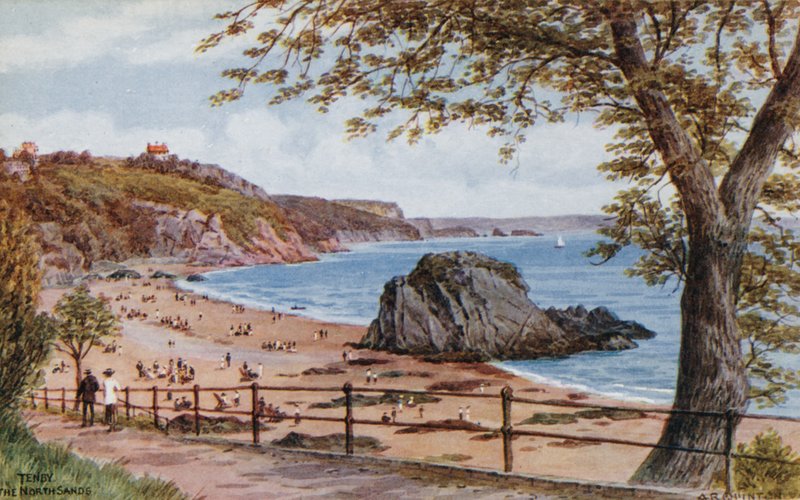 Tenby, as areias do norte de Alfred Robert Quinton