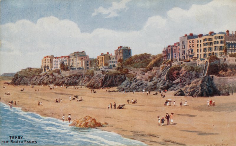 Tenby, as areias do sul de Alfred Robert Quinton