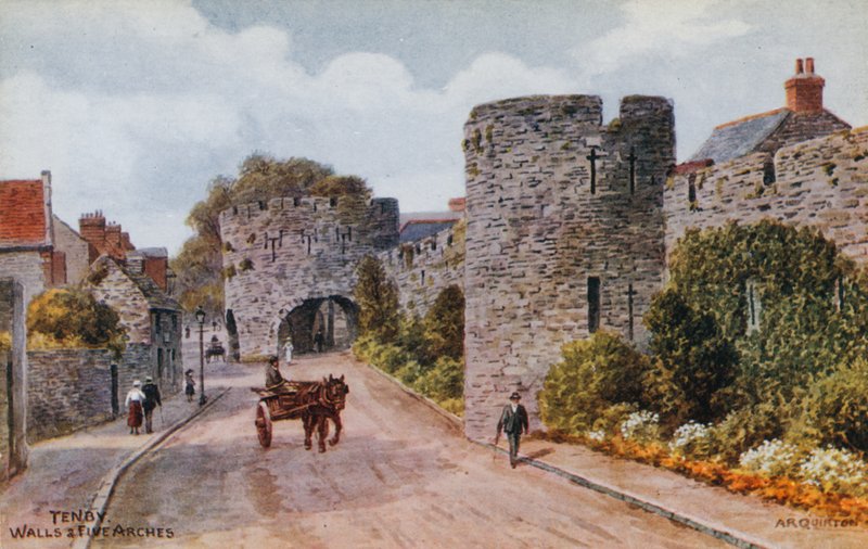 Tenby, Paredes e Cinco Arcos de Alfred Robert Quinton