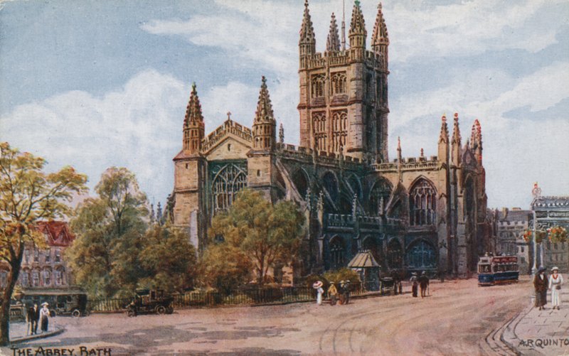 A abadia, banho de Alfred Robert Quinton