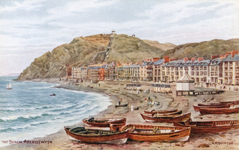 A praia, Aberystwyth de Alfred Robert Quinton