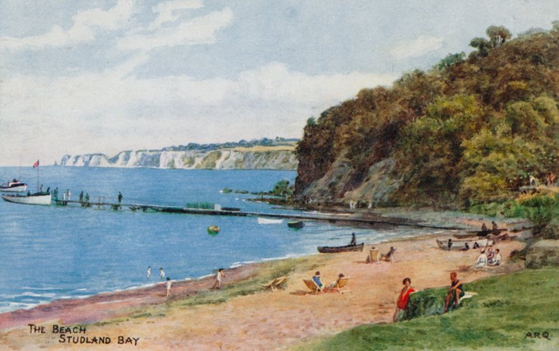 A praia, studland bay de Alfred Robert Quinton