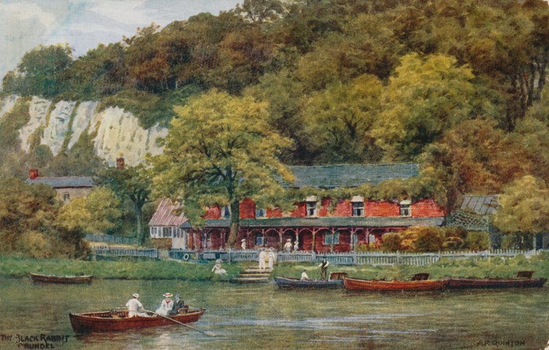 O coelho preto, Arundel de Alfred Robert Quinton