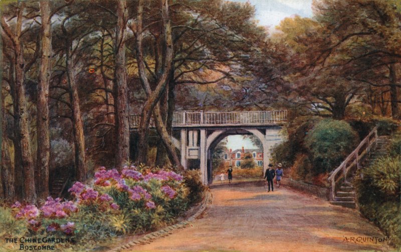 Os jardins chine, boscombe de Alfred Robert Quinton