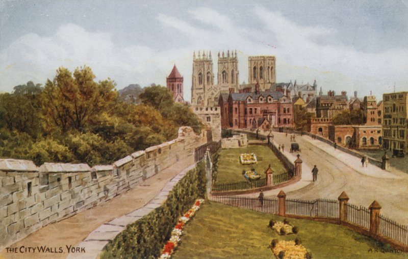 As paredes da cidade, York de Alfred Robert Quinton