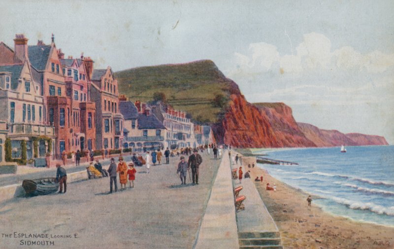 A Esplanada, Olhando E, Sidmouth de Alfred Robert Quinton