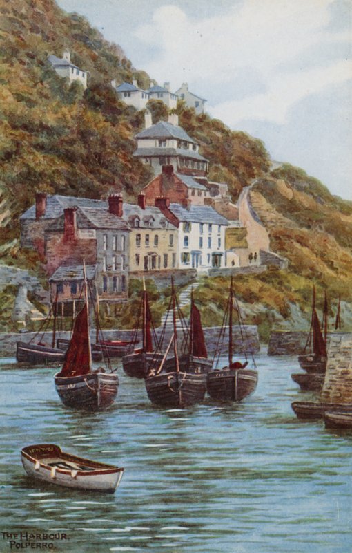 O porto, Polperro de Alfred Robert Quinton