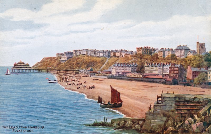 As Leas do Porto, Folkestone de Alfred Robert Quinton