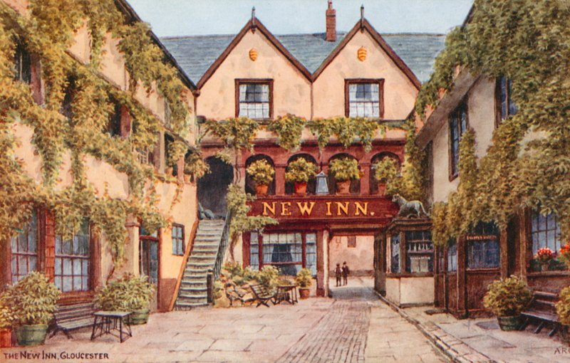 The New Inn, Gloucester de Alfred Robert Quinton