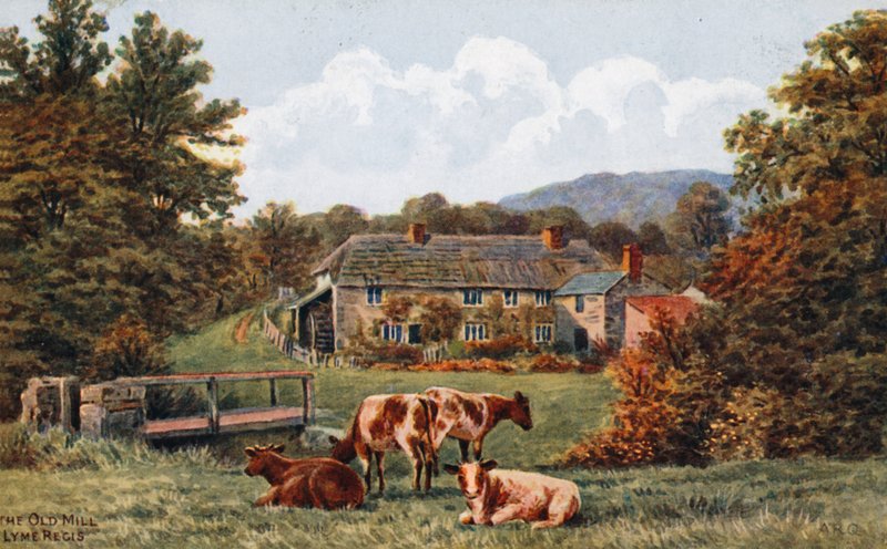 O moinho velho, Lyme Regis de Alfred Robert Quinton