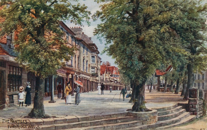 Os Pantiles, Tunbridge Wells de Alfred Robert Quinton