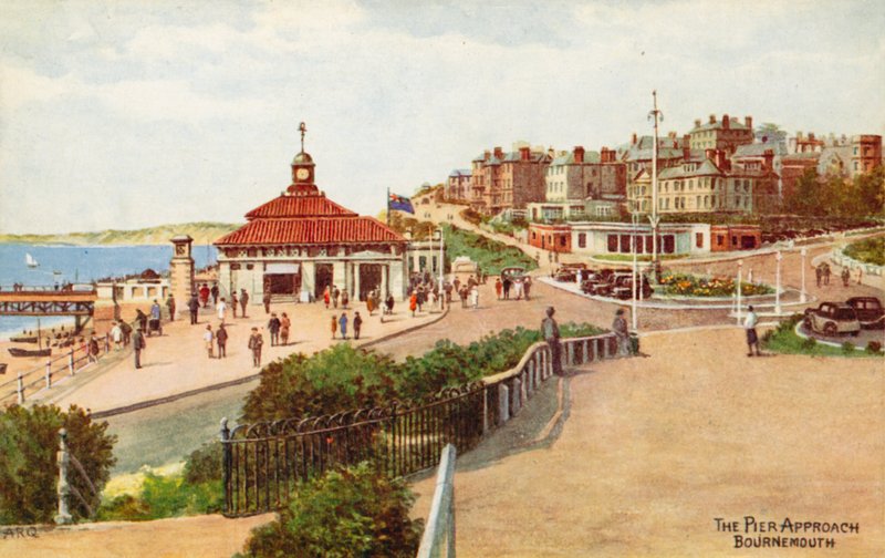A abordagem do cais, Bournemouth de Alfred Robert Quinton