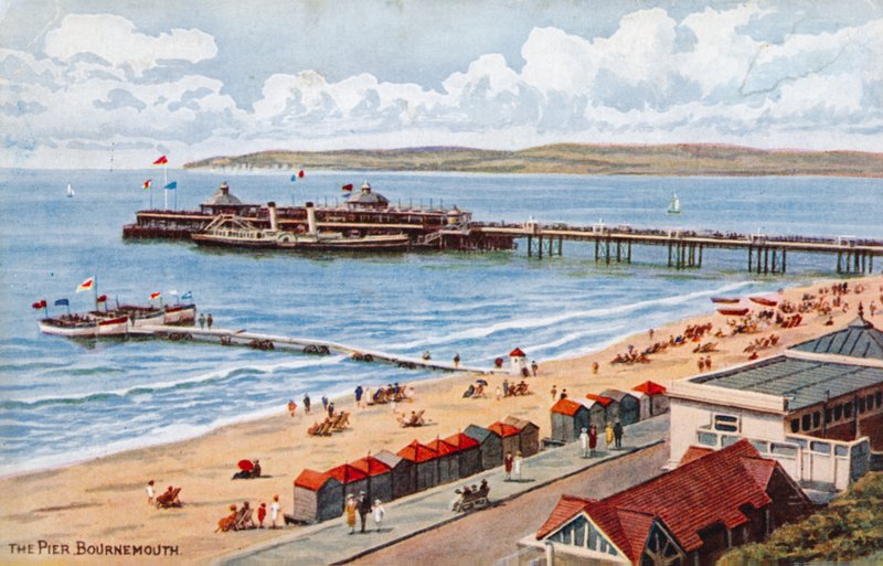 O cais, Bournemouth de Alfred Robert Quinton