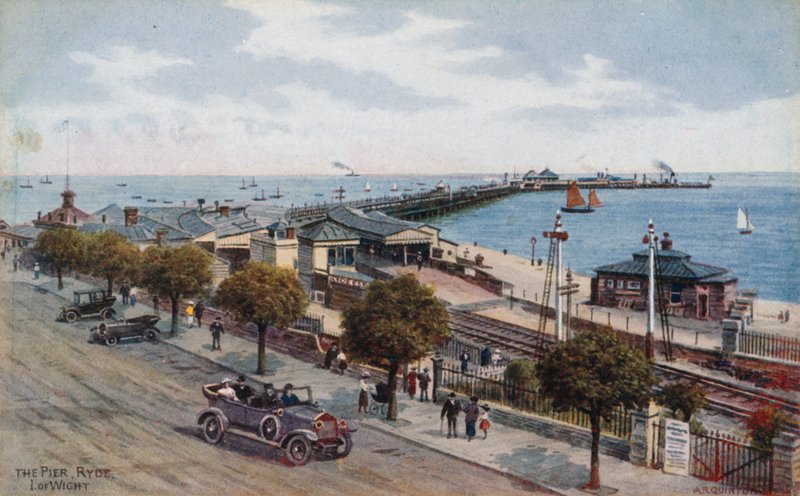 O cais, Ryde, eu de Wight de Alfred Robert Quinton
