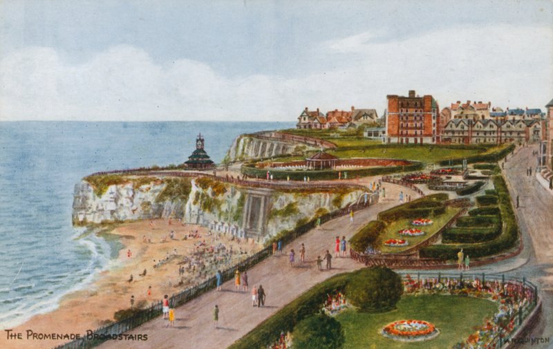 O passeio, Broadstairs de Alfred Robert Quinton