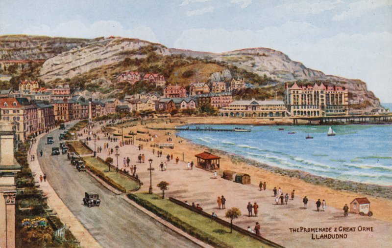 A Promenade e Great Orme, Llandudno de Alfred Robert Quinton