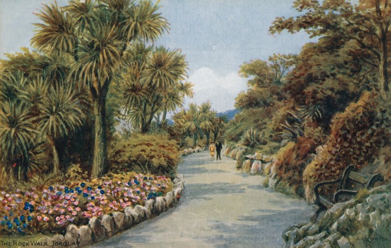 The Rock Walk, Torquay de Alfred Robert Quinton